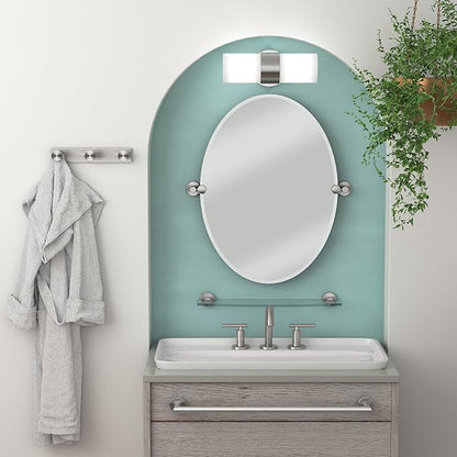 Gatco 4640 Glam Single Towel Bar, 24 Inch, Satin Nickel