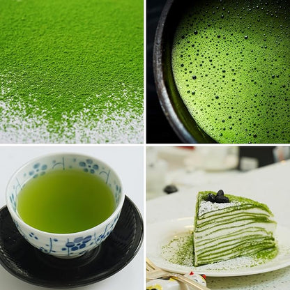 Satoen Authentic Japanese Ceremonial Grade Matcha Powder 1.76oz (50g) - Ceremonial Grade Green Tea Powder from Spring First Harvest - Made in Japan for Matcha Usucha, Straight or Latte
