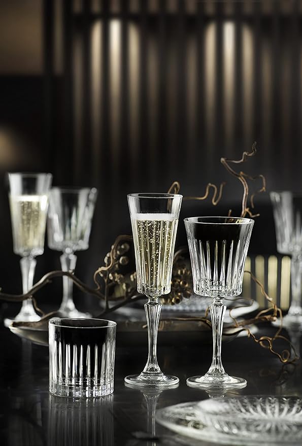 Barski Shot Glass - Set of 6 - Glasses - Crystal Glass - Beautifully Designed - Use it for - Shot - Vodka - Liquor - Cordial - Each Glass is 2.6 oz Made in Europe