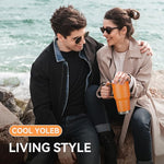 Load image into Gallery viewer, 30 oz Tumbler with Handle and Lid, Stainless Steel Tumblers Bulk Double Wall Vacuum Insulated Travel Mug Leak Proof Cup Keep Drinks Cold and Hot Orange, 8 Pack