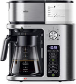 Load image into Gallery viewer, Braun MultiServe Plus 10-Cup Drip Coffee Maker - Hot &amp; Cold Multi-Serve Brewer with Timer and Auto Start, Hot Water Dispenser, Over Ice Function, Stainless Steel &amp; Pod-Free Design, KF9370SI