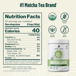Load image into Gallery viewer, Jade Leaf Matcha Organic Cafe Style Sweetened Matcha Latte Green Tea Powder, Premium Barista Crafted Mix - Authentically Japanese, 50 Servings (1.1 Pound Tub)
