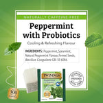 Load image into Gallery viewer, Twinings Superblends Peppermint with Probiotics Herbal Tea, 18 Count (Pack of 6), Naturally Caffeine-FreeEnjoy Hot or Iced, 96 Teabags