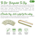 Load image into Gallery viewer, FreshDrinkUS, Premium 90 Mugwort Leaf Tea Bags, 100% Natural and Pure Mugwort Leaves. No Sugar, No Caffeine, No Gluten, Vegan.