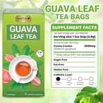 Load image into Gallery viewer, LeafLea 120 Guava Leaf Tea Bags, Premium Natural Herbal Tea, 100% Hojas De Guayaba, Caffeine-Free, Non-GMO, Supports Digestion &amp; Immune Health, Packed with Natural Goodness