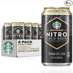 Load image into Gallery viewer, Starbucks Nitro Cold Brew, Vanilla Sweet Cream 9.6 fl oz Can (8 Pack) (Packaging May Vary)