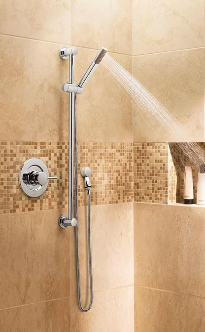 Moen 3887EPBN Modern Eco-Performance Handshower Handheld Shower with 30-Inch Slide Bar and 69-Inch Metal Hose, Brushed Nickel