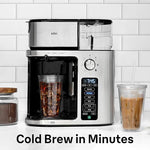 Load image into Gallery viewer, Braun MultiServe Plus 10-Cup Drip Coffee Maker - Hot &amp; Cold Multi-Serve Brewer with Timer and Auto Start, Hot Water Dispenser, Over Ice Function, Stainless Steel &amp; Pod-Free Design, KF9370SI