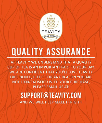 Coconut Island Teavity Organic Ginger Cinnamon Cardamom Rooibos Tea Pods for Keurig (12 Pods)