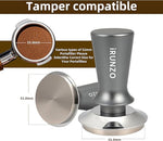 Load image into Gallery viewer, 53mm Coffee Espresso Tamper，Premium Barista Coffee Press with Calibrated Spring Loaded WDT Tool，100% Stainless Steel Flat Base Tamper for Espresso Coffee Machine Fits