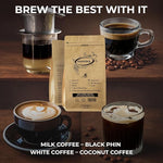 Load image into Gallery viewer, doanhdang - 35 Oz Premium Robusta Whole Bean Coffee, 100% Robusta Medium Roast, Rich Flavor for Espresso Shot and Brew, Origin from Vietnam, Whole Med Roast Beans