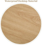 Load image into Gallery viewer, Lift Top Coffee Table with Hidden Compartment, 2 Tier Wooden Center Table with Wave Panel, Modern Lift Tabletop for Home Living Room Office, Natural