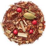 Load image into Gallery viewer, Teabloom Organic Herbal Tea, Ruby Spice Chai Loose Leaf Tea, Spicy and Rich Rooibos Chai with No Caffeine, USDA and EU Certified Organic, Fresh Whole Leaf Blend in Reusable Gift Canister, 3 oz/85 g Canister Makes 35-50 Cups