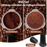 Load image into Gallery viewer, 58mm Espresso Accessories Kit, Espresso Tamper Tools, 58mm Tamper with Espresso Distribution Tool and Silicone Tamper Mat, Coffee Tamper Set, Espresso Machine Accessories for 58mm Portafilters