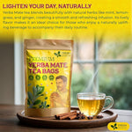 Load image into Gallery viewer, FreshDrinkUS, Yerba Mate Tea Bags | 120 Tea Bags | Traditional South American Herbal Tea – Smooth &amp; Refreshing Flavor – Premium Quality, Sustainably Sourced. Vegan.