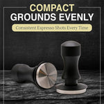 Load image into Gallery viewer, 51mm Calibrated Espresso Coffee Tamper - Spring Loaded Coffee Tamp Tool with Mat - Precision Tamper Tool for Espresso Machines - Espresso Hand Press Tamper for Barista &amp; at Home Brewers