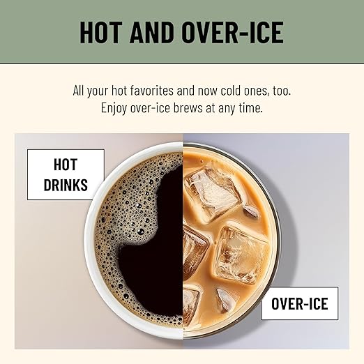 Flavia Aroma Brewer - Coffee Machine, Makes Coffee, Lattes, Tea, and other Hot or Iced Beverages with Single-Serve Freshpacks, Multiple Brew Sizes, Black