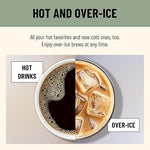 Load image into Gallery viewer, Flavia Aroma Brewer Bundle with 84 Freshpacks and 1 Merchandiser - Coffee Machine, Makes Coffee, Lattes, Tea, and other Hot or Iced Beverages with Single-Serve Freshpacks, Multiple Brew Sizes, Black