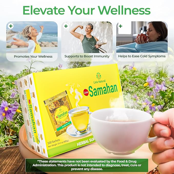 Samahan Herbal Tea 50 sachets Tea by Link Natural Link Samahan