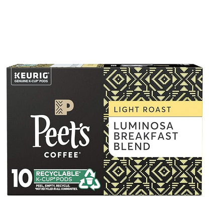 Peet's Coffee K-Cup Pack Colombia Luminosa, 10ct