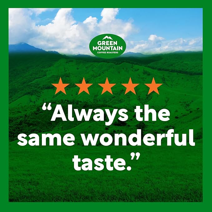 Green Mountain Coffee Roasters Cinnamon Honey Drizzle, Single-Serve Keurig K-Cup Pods, 6 Boxes of 10 (60 Count Total)