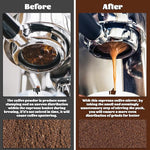 Load image into Gallery viewer, WDT Espresso Distribution Tool, 0.35mm 8 Needle Coffee Stirrer with 8 Extra Needles, 304 Stainless Steel, Aluminum Alloy Handle with Stand, Barista Espresso Whisk Tool (Metal Black)