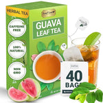 Load image into Gallery viewer, LeafLea Guava Leaf Tea, 40 Individually Wrapped Tea Bags, Made from 100% Natural Guava Leaves (Hojas De Guayaba), Supports Digestion &amp; Wellness, Caffeine-Free, Sugar-Free, Vegan, Non-GMO