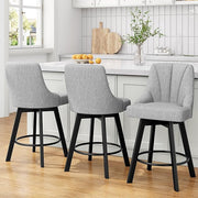 Swivel Bar Stools with Backs, 24