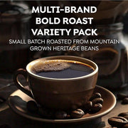 Intelligent Blends Dark Roast Coffee Pods Variety Pack, 50 ct, Recyclable Single Serve Pods – 100% Arabica Coffee, Compatible with Keurig K Cups Maker