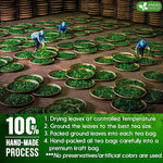 Load image into Gallery viewer, FreshDrinkUS, Premium 15 Parsley Leaf Tea Bags, 100% Natural &amp; Pure from Parsley Leaves. Loose Leaf Parsley Herbal Tea. Made with Natural Material Tea Bags. No Sugar, No Caffeine, No Gluten, Vegan.