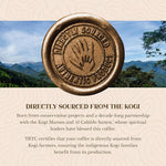 Load image into Gallery viewer, The Younger Brothers Trading Co. Kogi Coffee | Indigenous Wild Grown Whole Bean | Ethically Sourced Single Origin Colombian Coffee | Kogi Medium Roast, 35.2 Ounce (Pack of 1)
