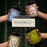 Load image into Gallery viewer, Explorer Cold Brew Organic Liquid Coffee Concentrate, Daydreamer Decaf, Drink Iced or Hot, 32 fl oz, Makes 20+ Cups