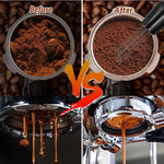 Load image into Gallery viewer, 53mm Espresso Hand Tamper, 22 PCS Coffee Tamper Set, Espresso Accessories with 53mm Espresso Tamper, WDT Tool, Frothing Pitcher, Latte Art Pen, Coffee Stirrer, Tamper Mat, 16 Coffee Stencils