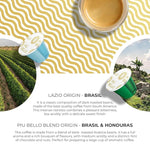 Load image into Gallery viewer, Piu Bello Espresso Coffee Pods – Variety Pack for Nespresso Original Machines – Light Roast, Dark Roast, Chocolate, Nutty, Caramel – Kosher, Rich &amp; Balanced (120 Count, 6 Flavors)