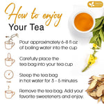 Load image into Gallery viewer, FreshDrinkUS, Premium 75 Mullein Licorice Tea Bags, 100% Natural, Blend of Mullein Leaves, and Licorice Root. Made with Natural Material Tea Bags. No Sugar, Vegan.