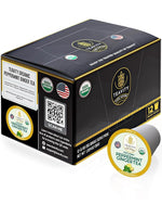 Load image into Gallery viewer, Organic Ginger Tea Pods for Keurig with Organic Peppermint Tea - Decaf Tea for K Cup Brewing Peppermint Ginger by Teavity (12 Tea Pods)