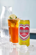 Load image into Gallery viewer, Rubro Rooibos Tea 6-Pack, Lemon Iced Tea, Naturally Caffeine-Free, South African Iced Tea, Still, 6 x 300ml Cans
