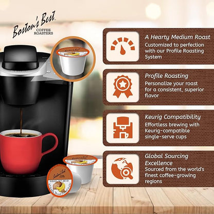 Boston’s Best - Banana Nut Bread Flavored Delicious Gourmet Coffee Compatible with Keurig Coffee Maker - 42 Count (Pack of 1)