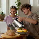 Load image into Gallery viewer, Mixpresso 1.7L Stainless Steel Small Electric Kettle, Cordless 1500w Fast Boiling Pot, Portable Hot Water Electric Tea Kettle With Boil Dry Protection &amp; Auto Shut-Off