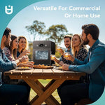 Load image into Gallery viewer, EUHOMY Ice Ball Maker Countertop, 144Pcs/day, 4Pcs Ready in 40Mins, Self-Cleaning, Sphere Ice Maker Machine with Crystal Clear Ice for Whiskey/Brandy/Rum