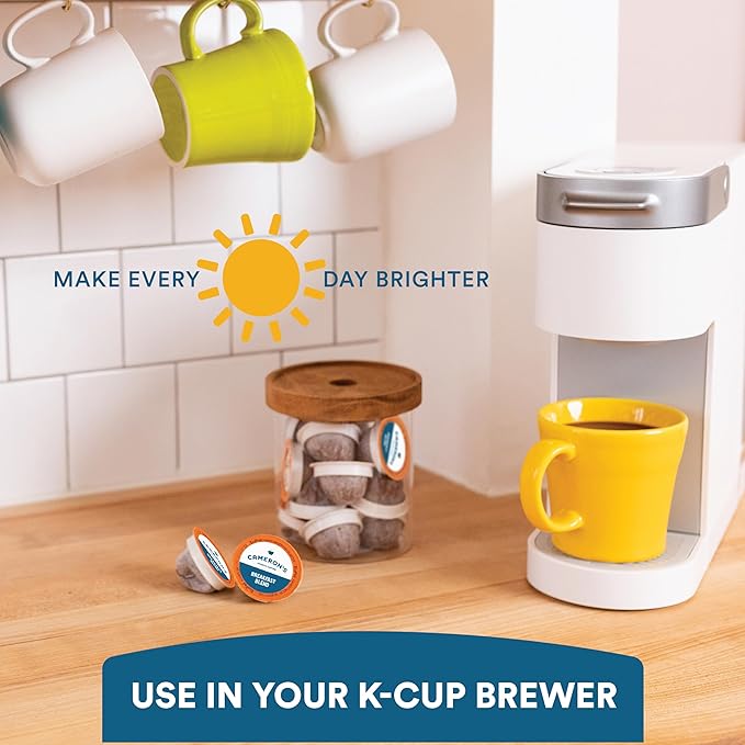 Cameron's Coffee Single Serve Pods, Donut Shop, 128 Count (Pack of 1)