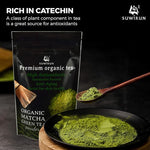 Load image into Gallery viewer, Suwirun Organic Pure Matcha Powder 4oz – Authentic Japanese Green Tea – Unsweetened, Umami-Rich Superfood – Perfect for Lattes, Baking &amp; Smoothies