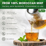 Load image into Gallery viewer, TOG999, Premium Moroccan Mint Green Tea | 30 Tea bags | Traditional Green Tea with Spearmint – Refreshing Flavor, Premium Quality Herbal Blend. Gluten-Free. Vegan