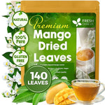 Load image into Gallery viewer, FreshDrinkUS, Premium 140+ Mango Whole Leaves Dried, 100% Natural &amp; Pure from Dried Mango Leaves Tea, No Additives, No Caffeine, Vegan