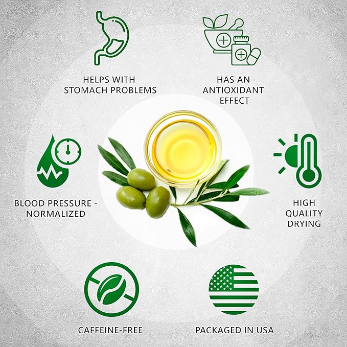 TeaDreamTea Olive Leaf Tea Bags - 400 Count, Natural Caffeine-Free | Herbal Tea for Blood Pressure | Antioxidant & Immune Support