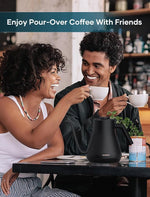 Load image into Gallery viewer, Electric Kettle, INTASTING Professional Gooseneck Kettles, 0.9L/30oz, 0.65mm Ultra-Fine Spout, Precise Water Flow Control, 304 Stainless Steel Inner, Auto Shut-Off, Boil Dry Protection, Matte Black