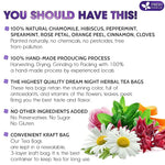 Load image into Gallery viewer, Refreshing Mint Herbal 60 Tea Bags – Special Blend Of Spearmint and Peppermint with Chamomile, and Top Herbal Ingredients for Digestive Comfort &amp; Relaxation, Caffeine-Free, Naturally Sweet, Non GMO