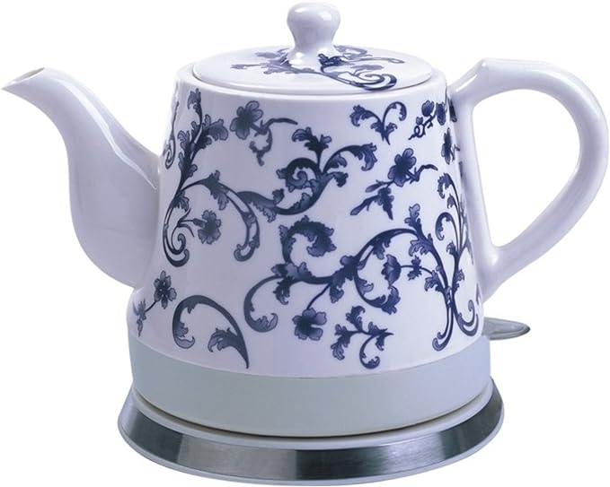 FixtureDisplays® Ceramic Electric Kettle Water Boiler Tea Maker 15001NEW-NF