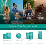 Load image into Gallery viewer, Purity Coffee FLOW Medium Roast Organic Coffee - USDA Certified Organic Specialty Grade Arabica Whole Bean Coffee - Third Party Tested for Mold, Mycotoxins and Pesticides - 5 lb Bag