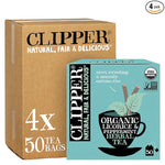 Load image into Gallery viewer, Clipper Tea Peppermint &amp; Licorice Teabags – Caffeine Free, USDA Organic, Great Hot or Iced – Sweet, Refreshing, Natural, Fair &amp; Delicious Sweet – 200 Tea Bags